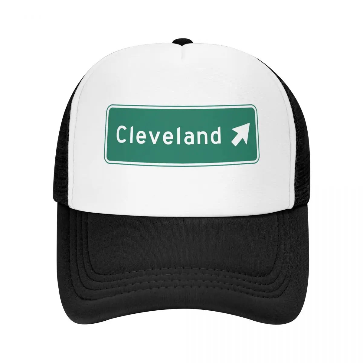 Cleveland Cap Fashion Casual Mesh Baseball Caps Adjustable Hat Hip Hop Summer Unisex Baseball Hats Polychromatic