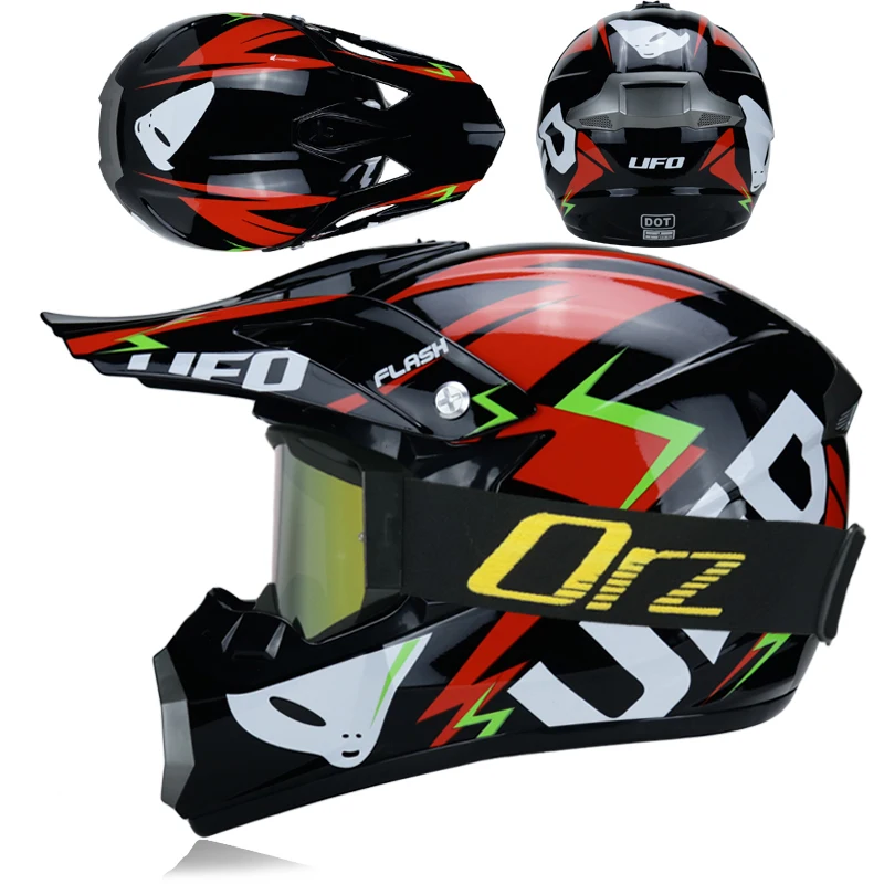 Casque intégral ultra léger et respirant pour vélo de montagne, casque de cross-country, casque d\'équitation DH drop, tout-terrain