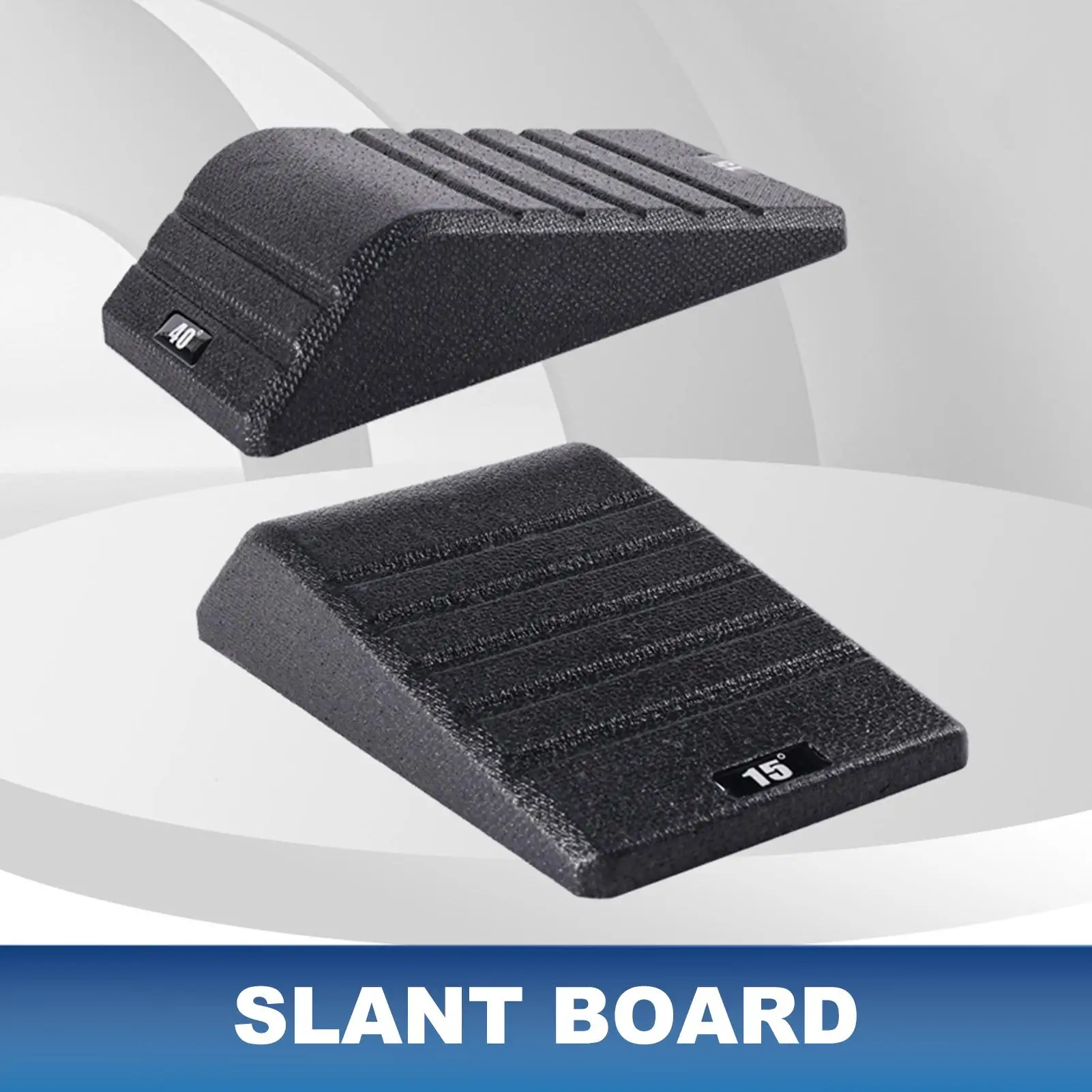 

2pcs Yoga Wedge Stretch Slant Boards Adjustable Bricks Squat Wedge Blocks For Exercise Gym Fitness Yoga Accessories Black