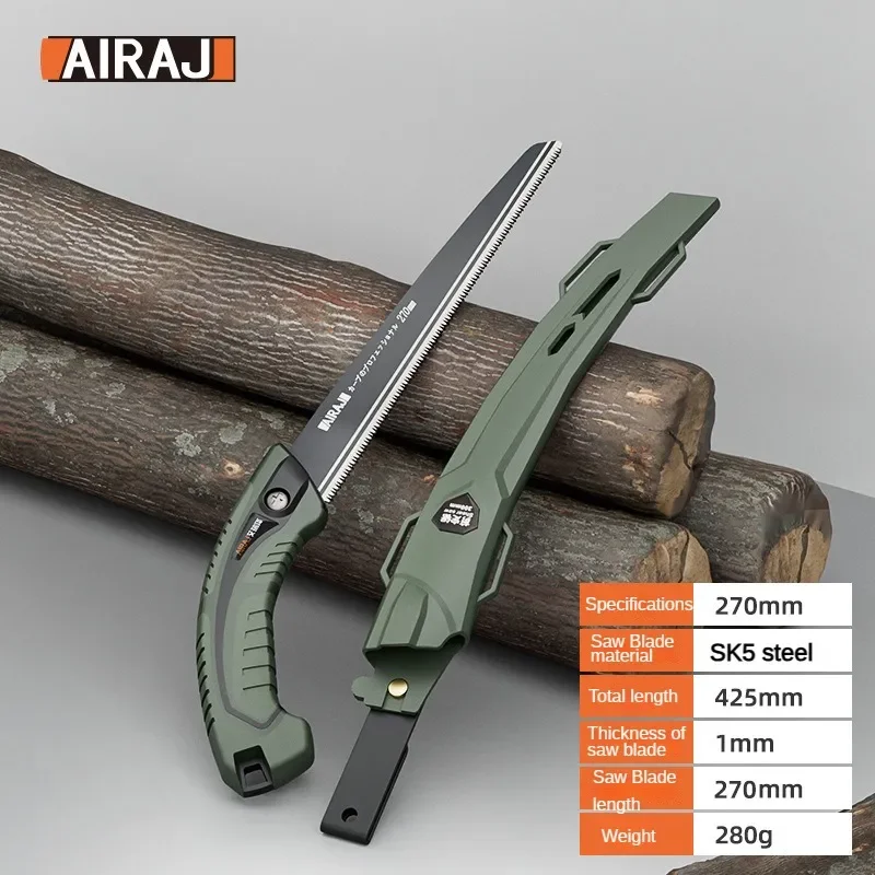 AIRAJ New type of hand-held saw for woodworking, lumberjacks, household home saws, wooden saws, and manual saws