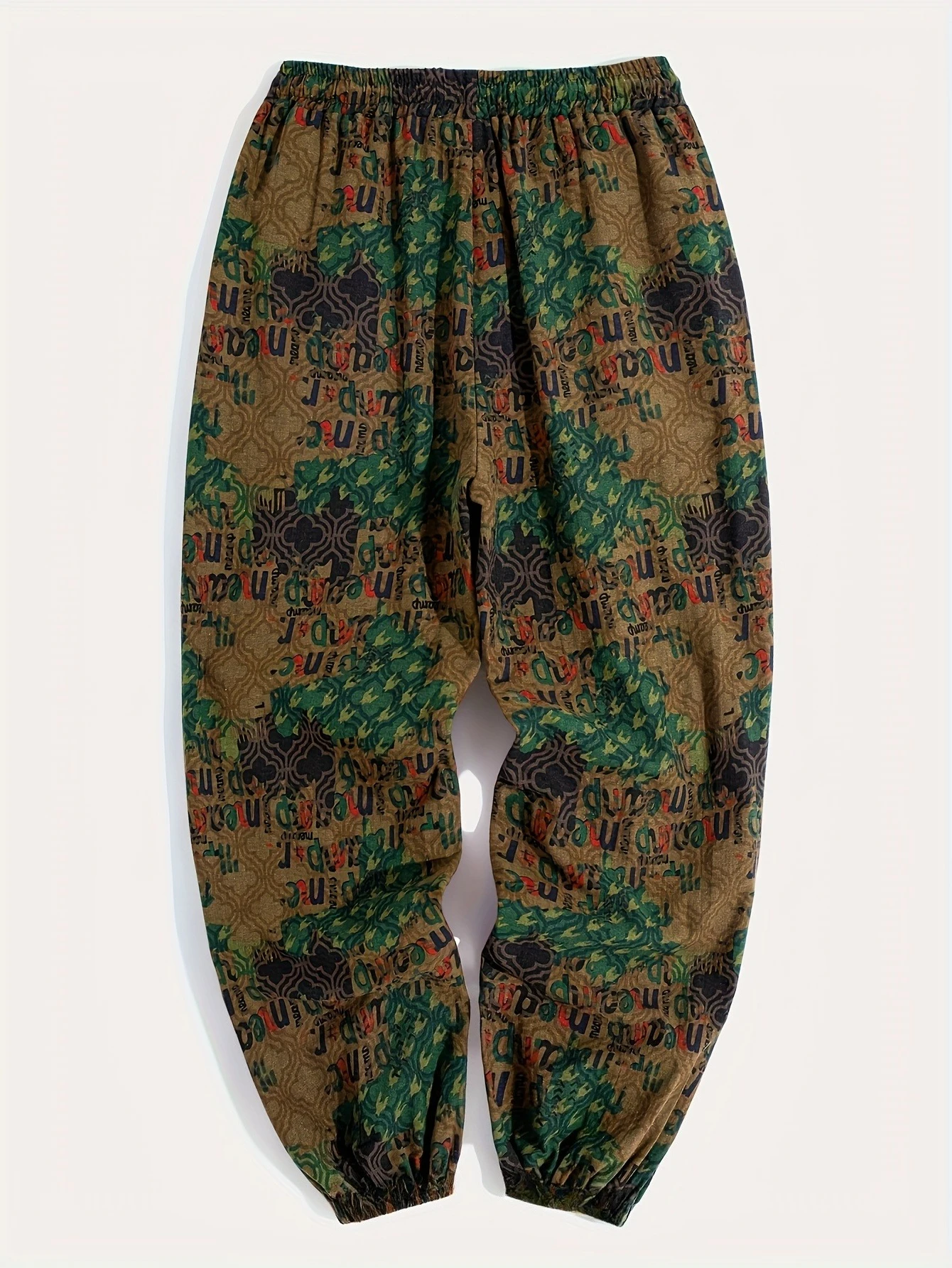 2026 Hot Selling Fashion New Style Ethnic Style Men's Leisure Sports Vacation Quick Drying Street Wear Men's Pants Large Size