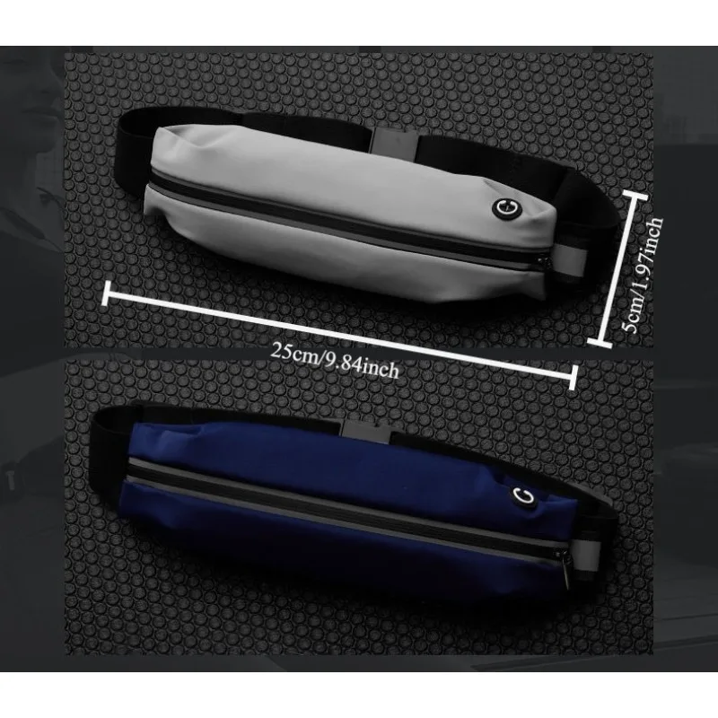 Running Hiking Outdoor Sports Mini Bag for Men Women Waterproof Invisible Lightweight High Quality Mobile Phone Key Waist Pack