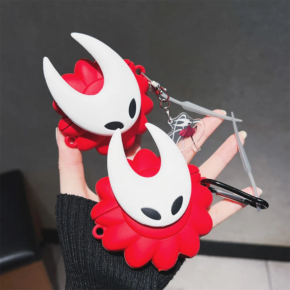 

Wand Knight Song of the Hollow 3D Cartoon Design Protective Case for AirPods 1 2 3 4 pro pro2 Pro3 Bluetooth Earphone Cover