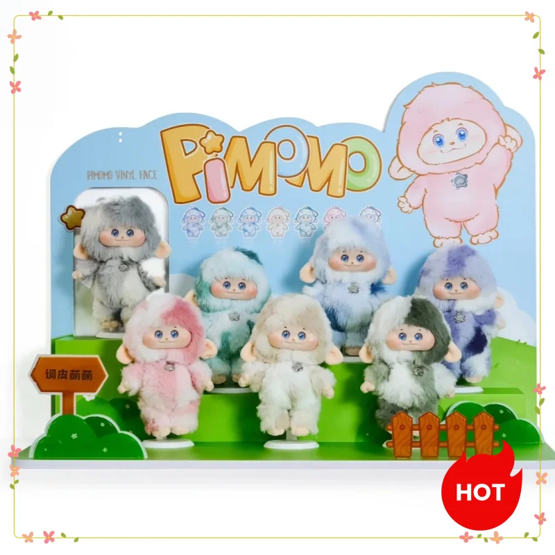 

New Pimomo Mischievous Cute Series Trendy Blind Box Cute Doll Handmade Ornament Cute Doll Pendant Collection Girl Gifts