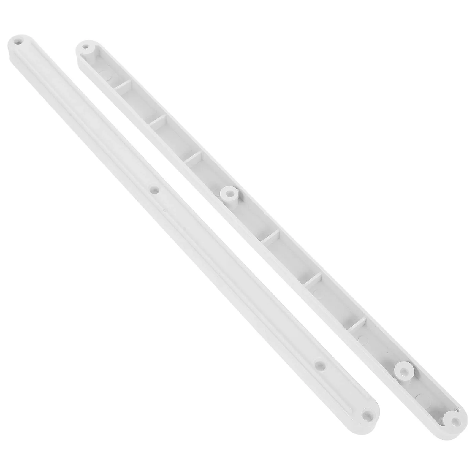 

2Pcs Plastic Drawer Slides Smooth Silent Rails Easy Install for Cabinet Kitchen Wardrobe Drawer Replacement Parts