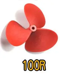 70 80-90-100MM RC boat prop Paddles propeller /Shaft Dia 5MM CW CCW for rc Burrowing boat Dragnet boat trawler underwater robot