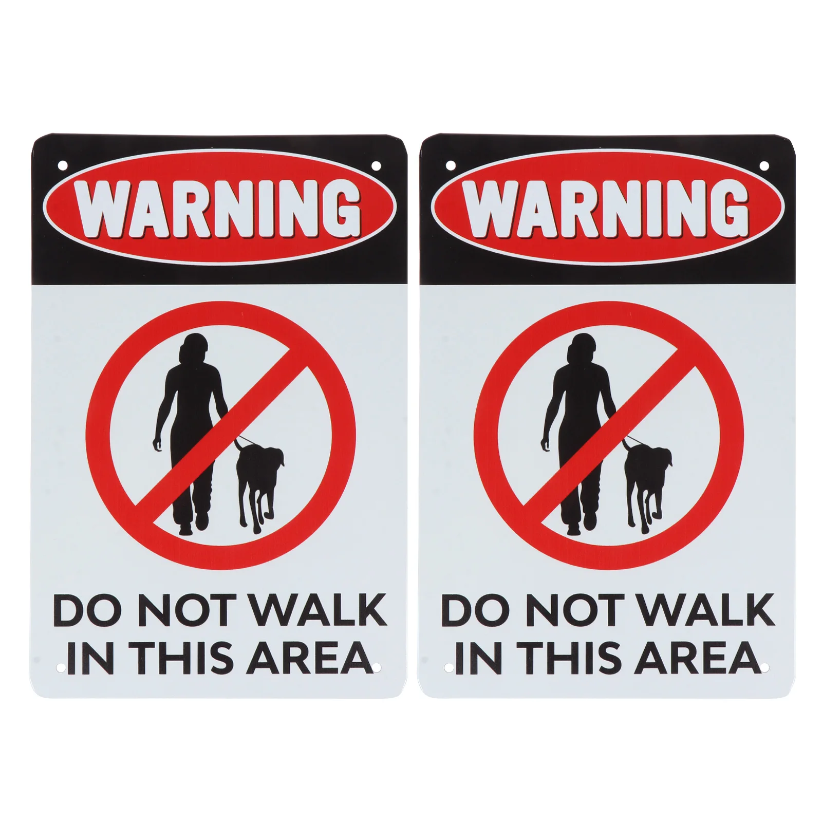 

2Pcs Iron Warning Signs for Garden Vintage Metal Sign Painting with Dog Pattern Home Decor Lawn Decor Gift Idea