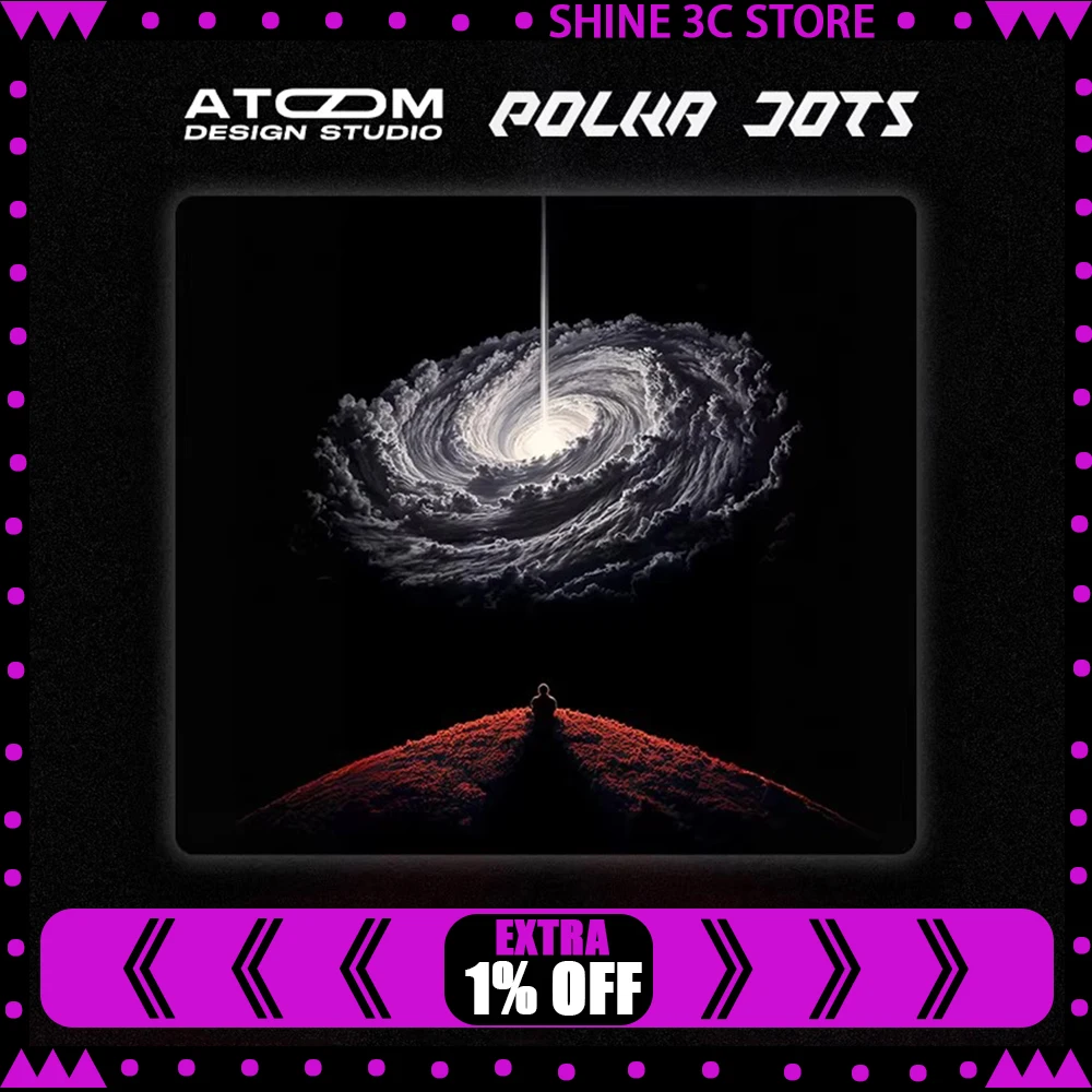 Atom Glass Mousepad…