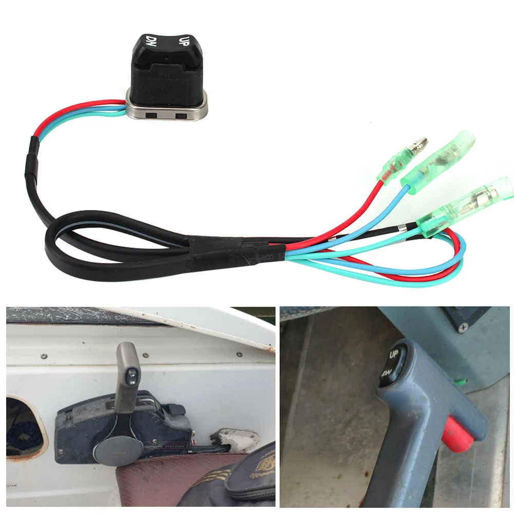 Assembly Tilt Trim Switch 703-82563-02-00 Trim Tilt Control 703-82563-01-00 for Yamaha Engine Outboard Motor Remote Controller