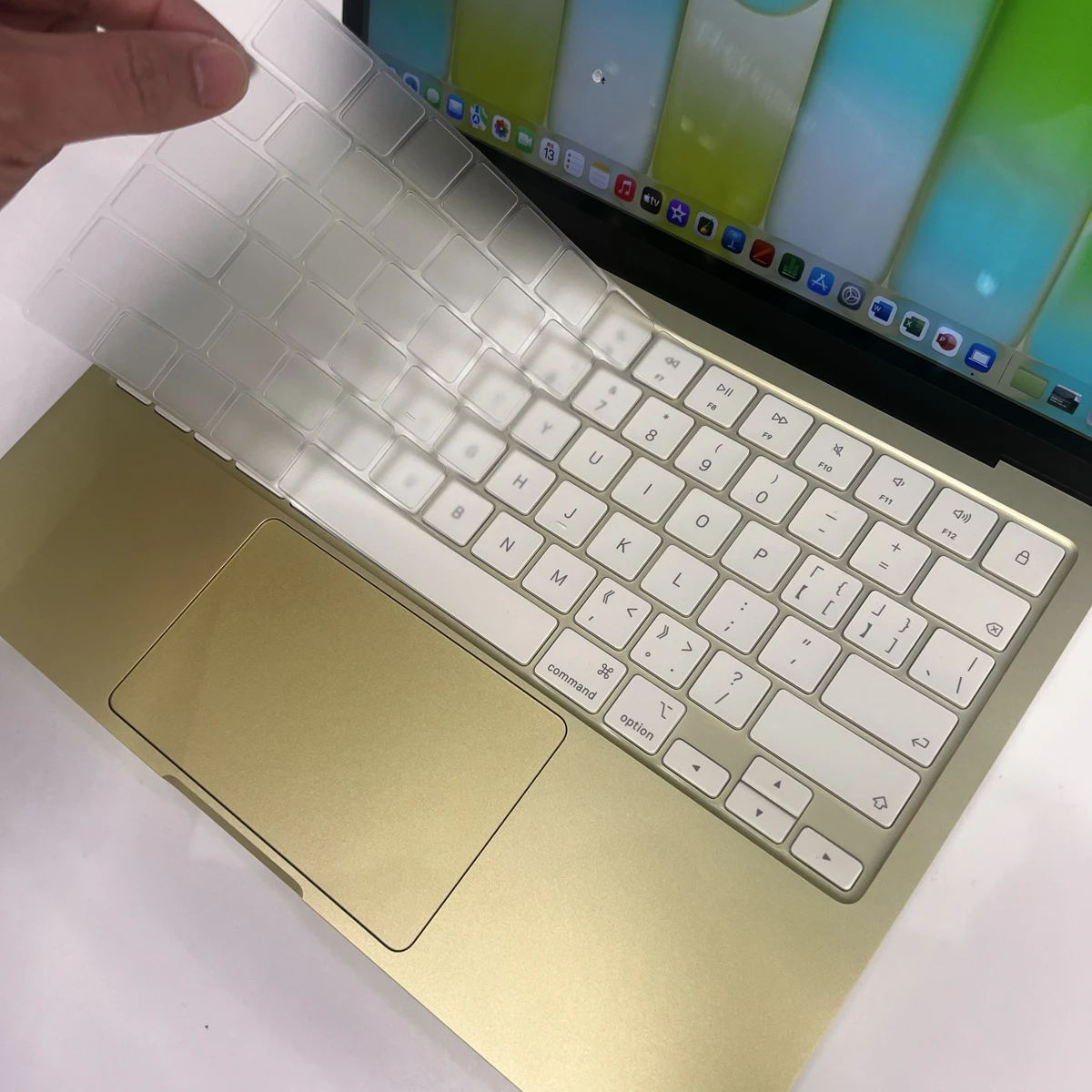 

Новинка 2026 года: Прозрачная защитная накладка из ТПУ для клавиатуры MacBook Neo A3404, пылезащитная пленка для клавиатуры