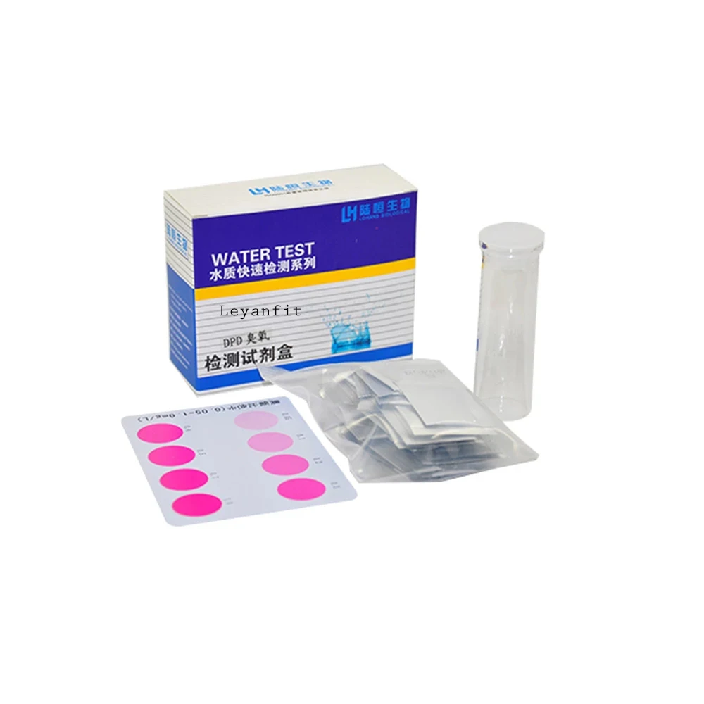 Ozone Test Drinking Water Test DPD Method Test kit For Treatment Test And Test Strips For Ozone Nano Spray Gun Ozone Content DIY