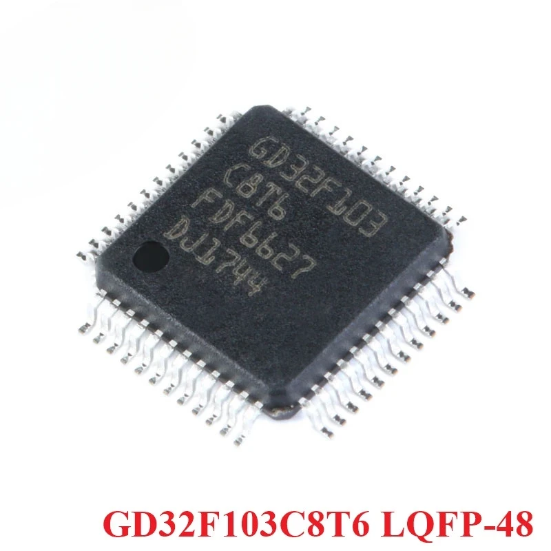 GD32F103C8T6 GD32F103CBT6 LQFP-48 LQFP48 32 Bit MCU Microcontroller IC Controller Chip Compatible STM32F103C8T6 STM32F103CBT6