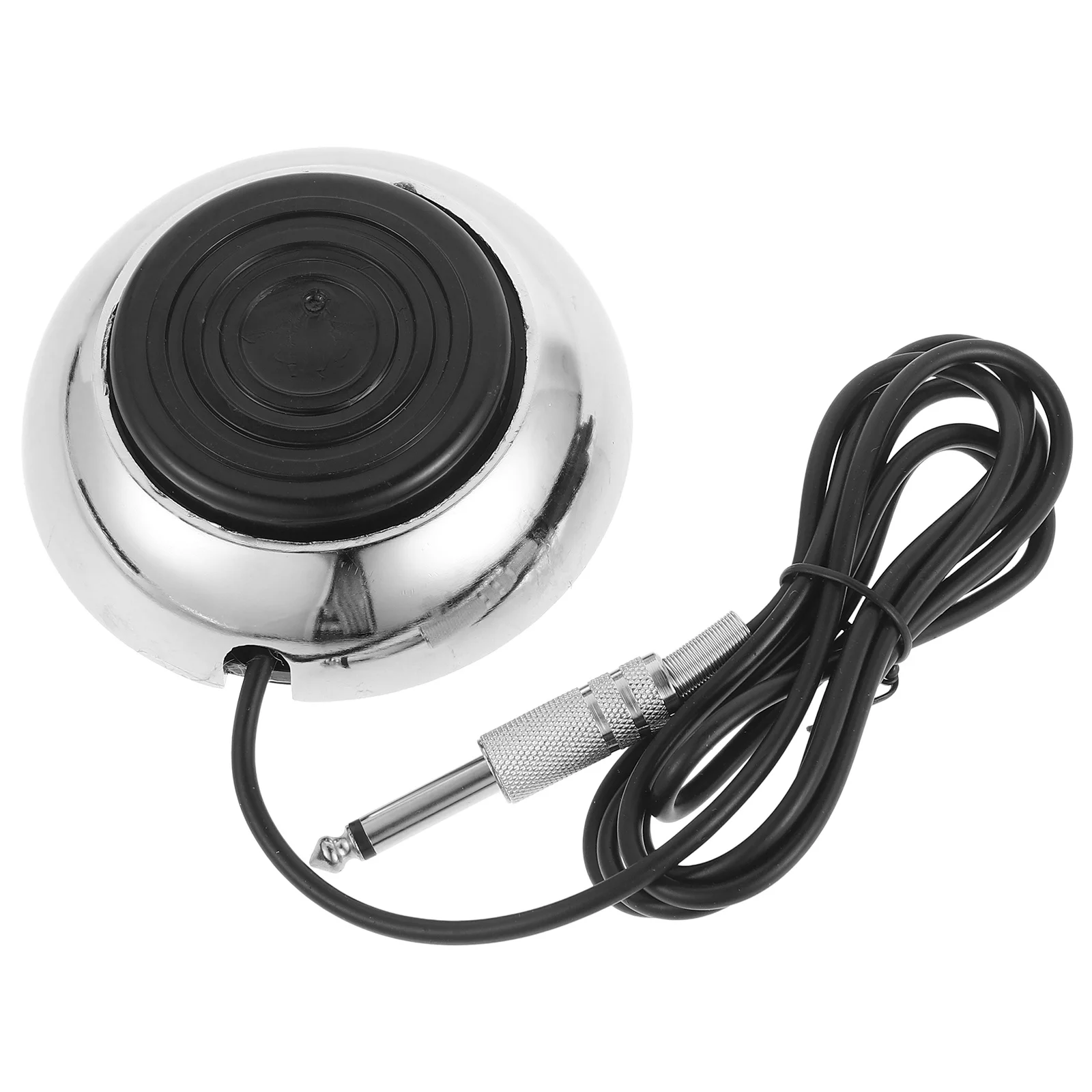 

Tattoo Foot Pedal Round Stainless Steel Portable Soft Wire Foot Pedal Switch High Durability Compatible Tattoo Machine Power