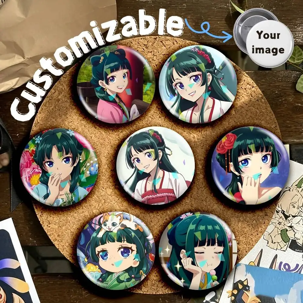Makoto Yuki Game Persona 3 NEW Round Badge Pins Creative Pins Bag Decor Accessories Fan Collection Gifts for Friends