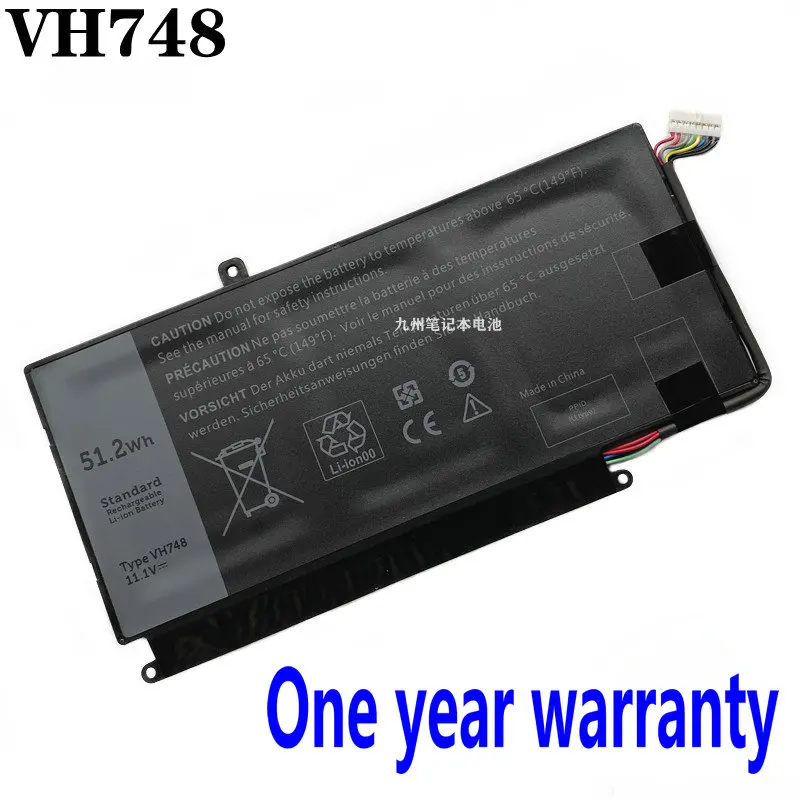 11.1V 51.2Wh New VH748 Laptop Battery For DELL Vostro 5460 5470 5560 Inspiron 14 5480 5439 V5460D-1308 V5460D-1318 5470D-1328