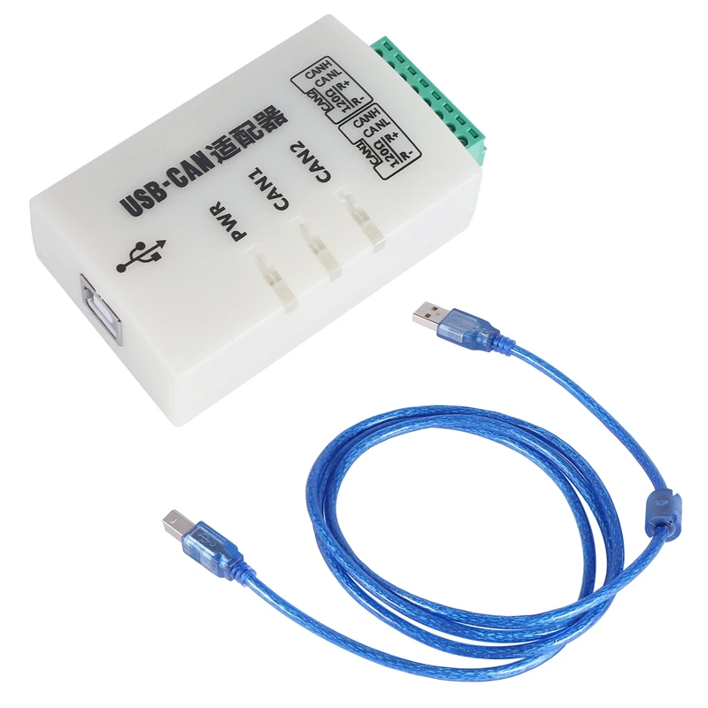 New CAN Bus Analyzer CANOpenJ1939 USBCAN-2A USB to CAN Adapter Dual Path Compatible ZLG