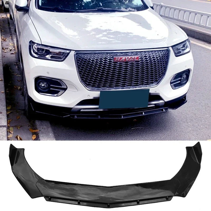 

New! Splitter for HAVAL H6 H4 Carbon Painting Front Bumper Spoiler Diffuser Skirt Body Kit Lip