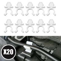 10Pcs Car Fasteners Bonnet Hood Rod Holder Clips Universal For Nissan Pathfinder Navara Skyline X-Trail T30 Car Accessories