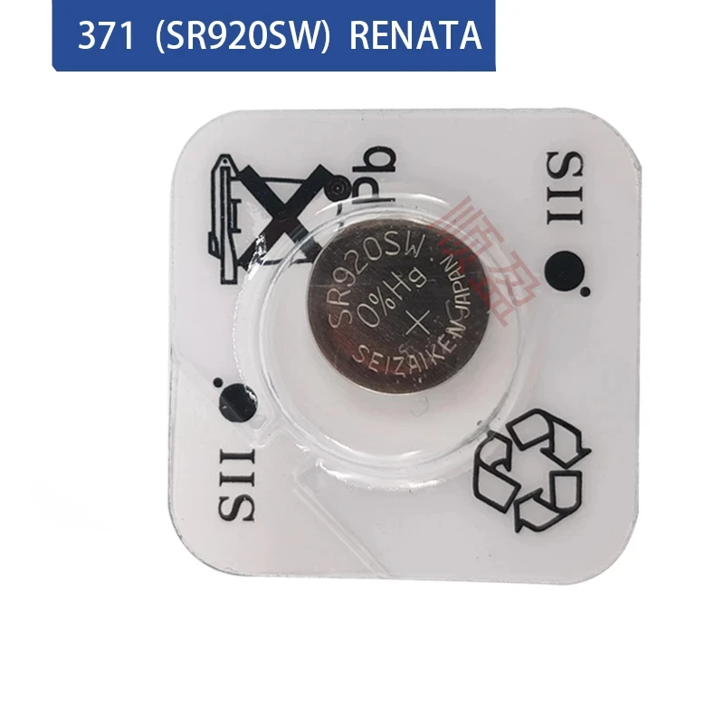 5ชิ้นขายดีของแท้จาก seaiken 371 SR920SW นาฬิกาควอทซ์1.55V อุปกรณ์เสริมการเคลื่อนไหวของนาฬิกาควอตซ์