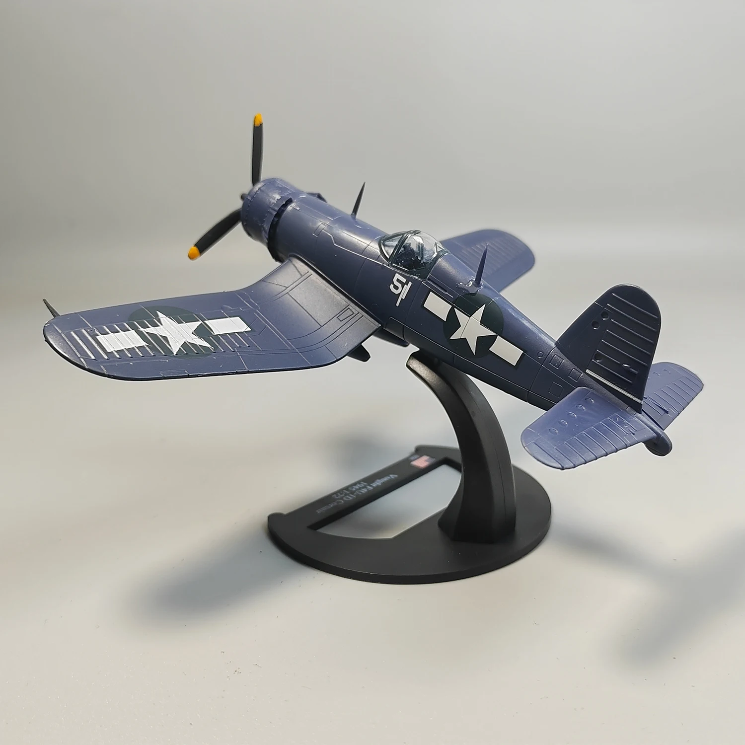 Luppa 1:72 مقياس أمريكي F4U نموذج مقاتلة دييكاست سبيكة كلاسيكية ألعاب الحنين هدايا تذكارية عرض ثابت قابل للجمع #2