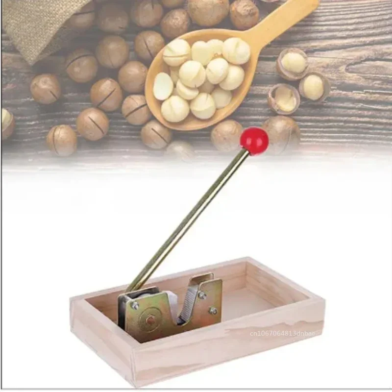 Abridor de macadamia multifuncional de alta resistencia, herramienta para galletas de nueces, herramientas esenciales, artículos de cocina