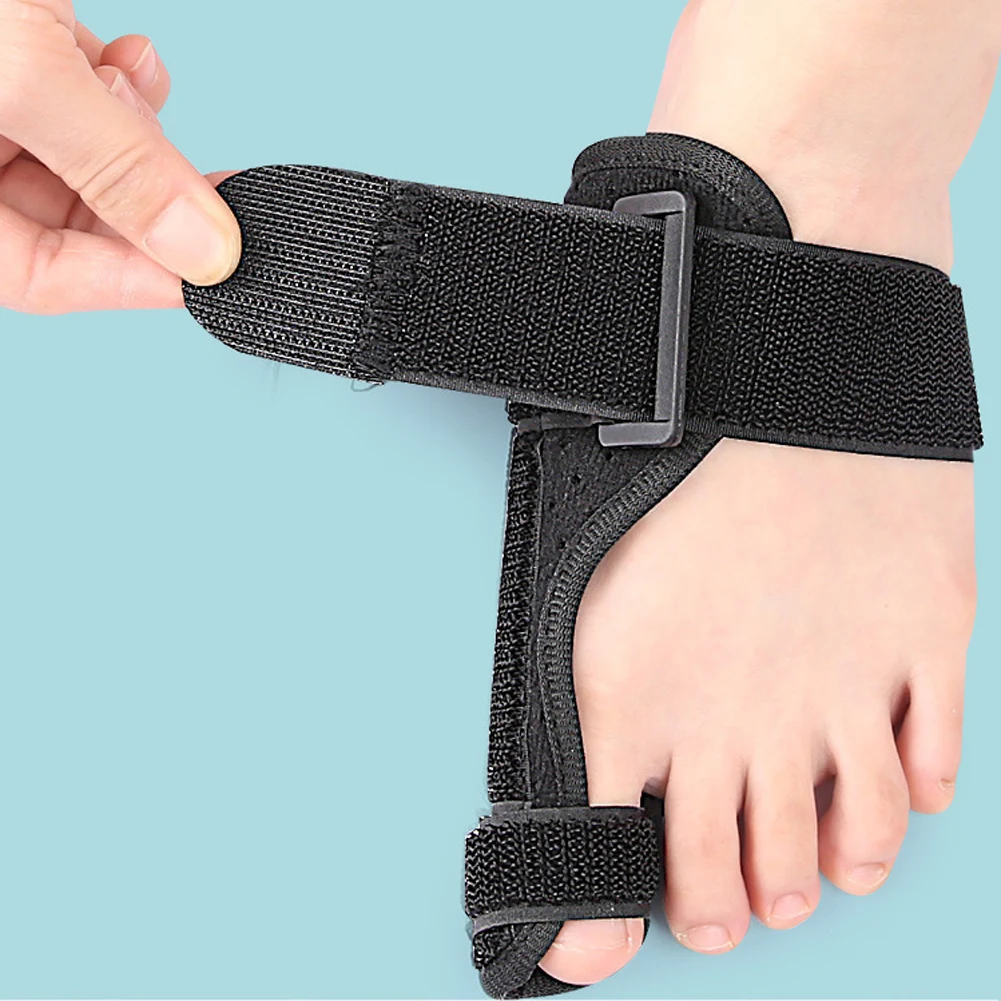 مصحح الورم جبيرة الورم مريح كبير اصبع القدم مستقيم تنفس أروح الجبيرة مصحح لتصحيح إصبع القدم الكبير #5