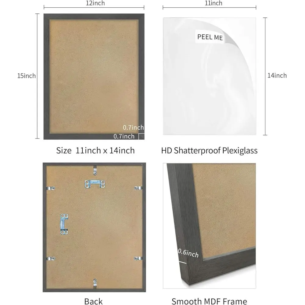 Art élégant des vagues d'océan tropicaux noir et blanc pour chambre à coucher, salon ou salle de bain - Impression verticale de paysage marin 11x14