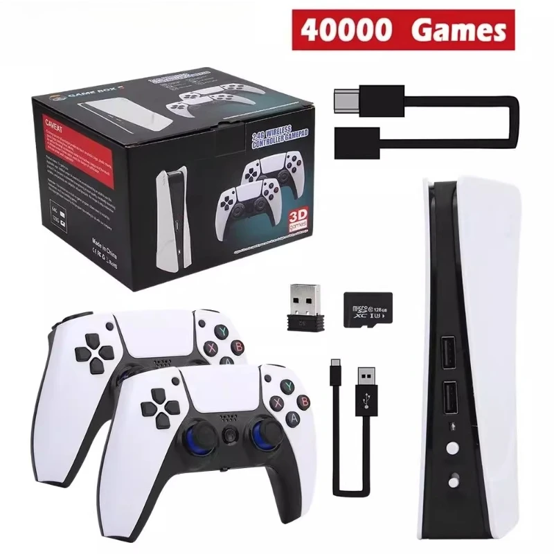 

oywj GB5 Video Game Console 64GB/128GB 40000 Free Games HD TV