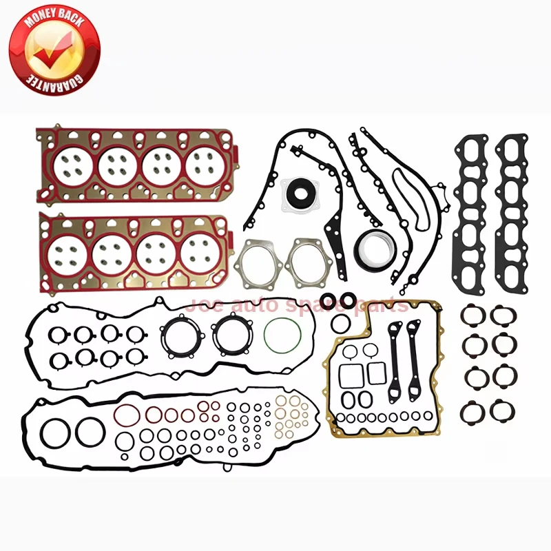 M48 engine full gasket set kit for Porsche Cayenne Panamera GTS S 4806cc 4.8L 4.8 Turbo 07-16  94810417305 94810417405
