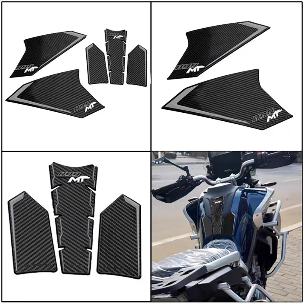 

For CFMOTO 800MT CF 800 MT Motorcycle Side Decal Gas Knee Grip Protector Anti Slip Sticker Tank Traction Pad Anti-Scratch