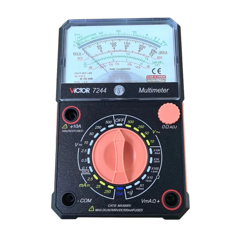 

Victory Pointer Multimeter Vc 72443021 High-Precision Multi-Meter Mechanical Pointer Multimeter High-Precision Multimeter