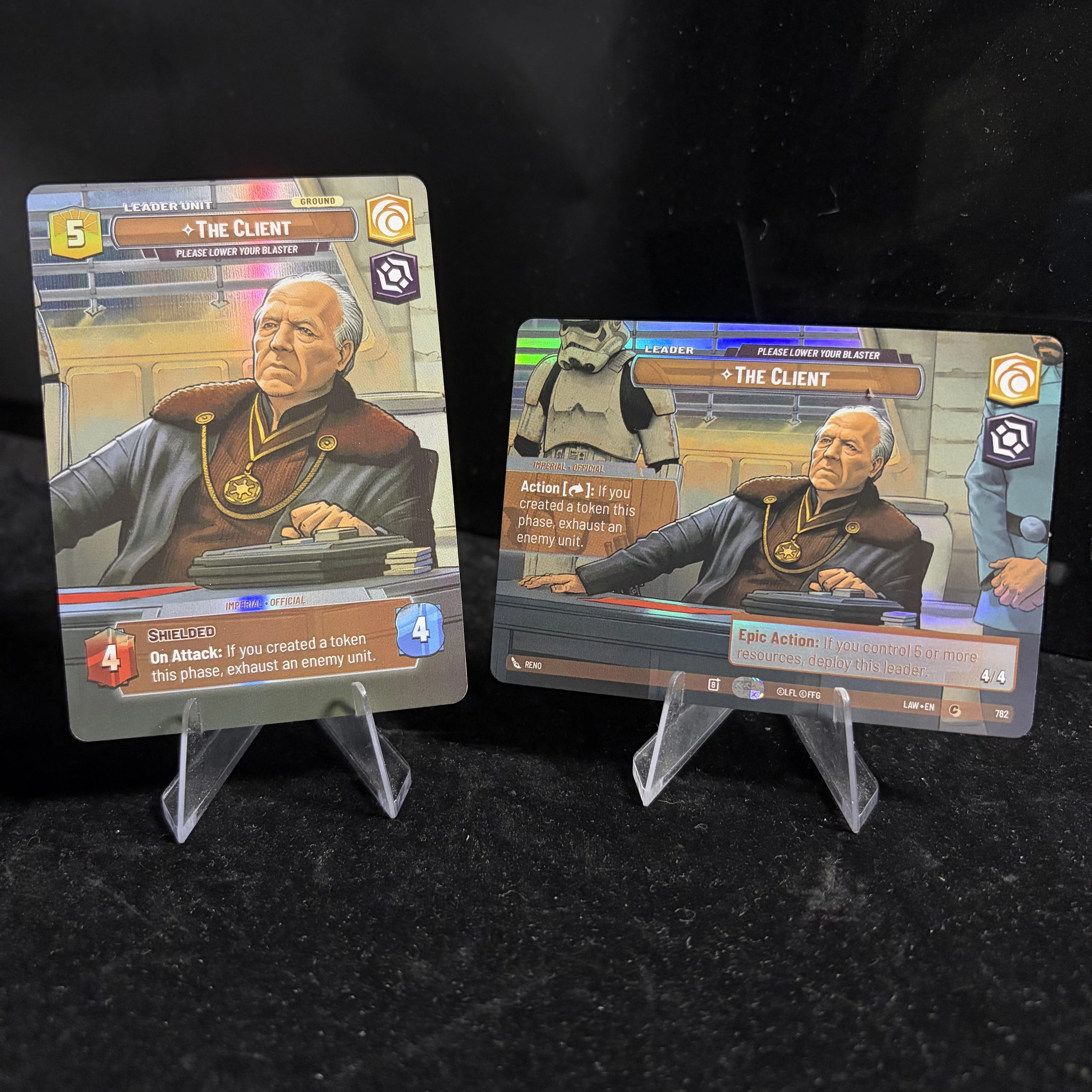 Коллекционные карты для игры TCG: 2026 SWUDB A Lawless Time (LAW) Showcase Foil, набор из 18 штук, с персонажами Сау, Геррера, Дарт Вейдер, Калрисиан