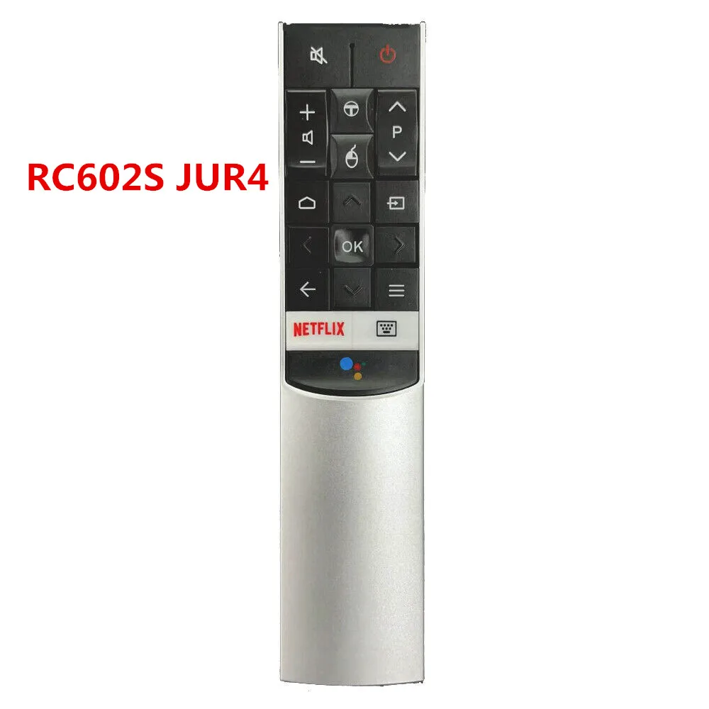 Nowy oryginalny RC602S JUR4 RC602S JUR5 dla TCL Smart TV z pilotem dla P4 P6 C4 C6 C8 X4 X7 P8M serii telewizor z dostępem do kanałów 55P607 55C6US