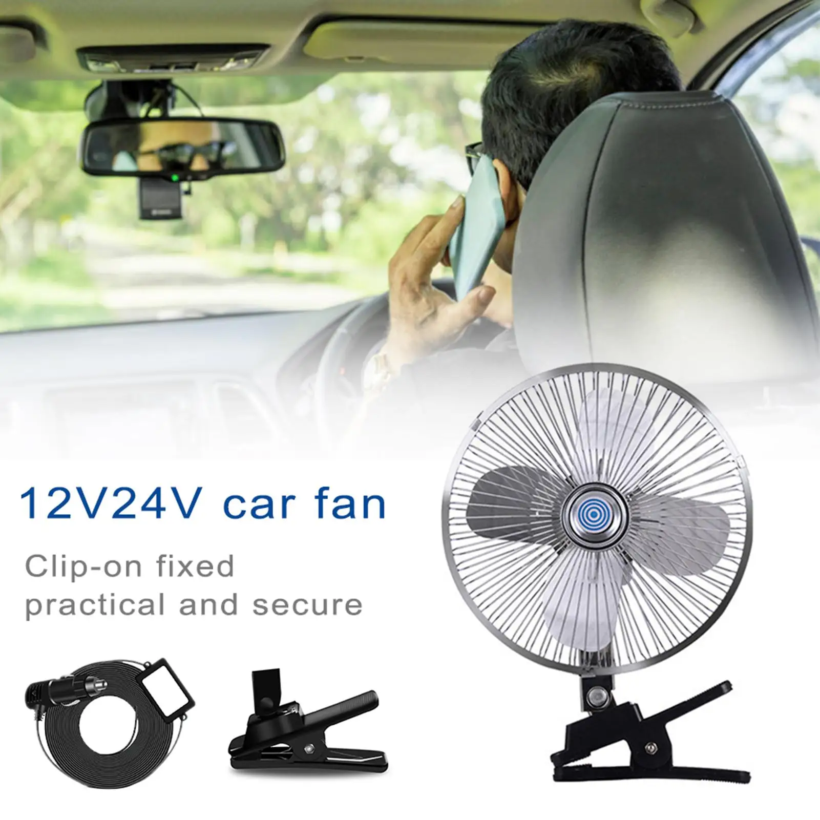 wind-cooling-blower-high-temperature-resistance-automobile-portable-clip-on-dual-head-fan