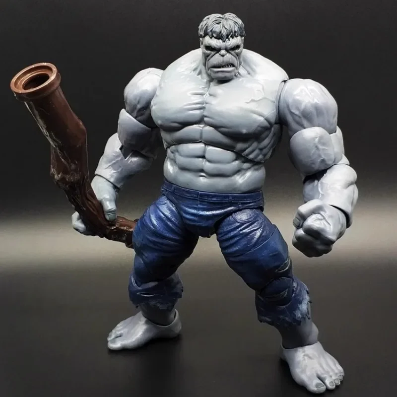 23ซม.Marvel Avengers Hulk Action Figure Joint Mobile Fury Hulkตุ๊กตาของเล่นเดสก์ท็อปเครื่องประดับของขวัญวันเกิดอะนิเมะรูป