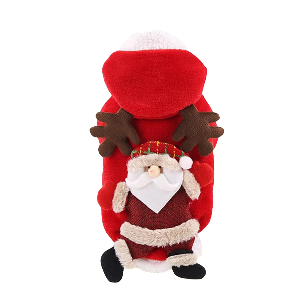 

Santa Claus Costume Transformed Coat Cats and Dogs Pet Clothing Red Clothes Performance