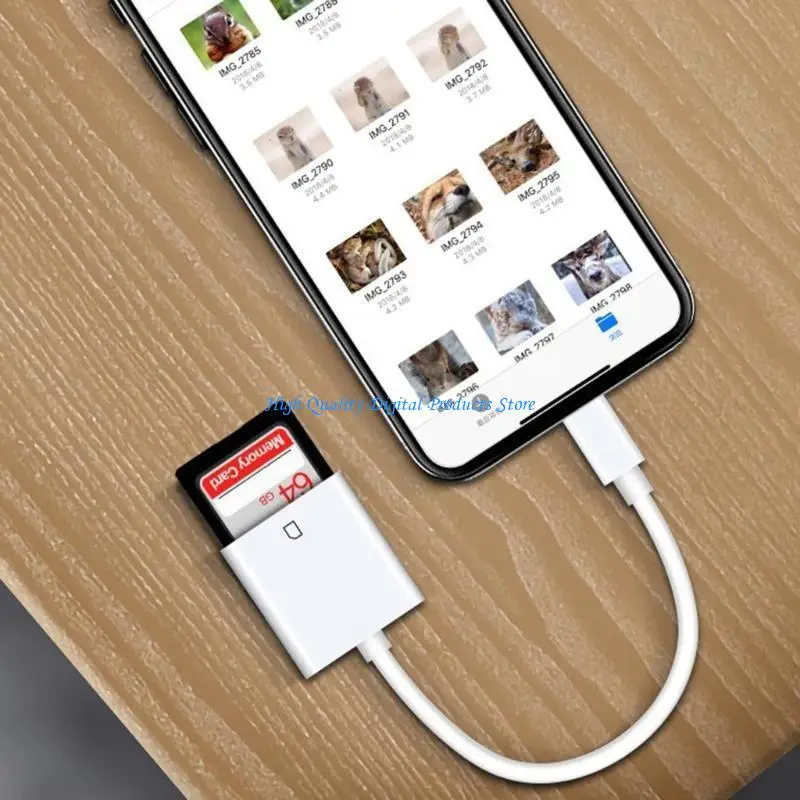 

U2JE Original External Device 2 in 1 USB C TF Cards for iPhone 15