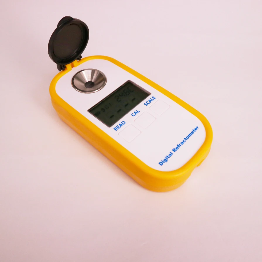 

Лабораторное промышленное устройство 0-50% 0-90% Сок Варенье Фрукты Еда Измерение сахара Измеритель Брикса Рефрактометр с температурной компенсацией