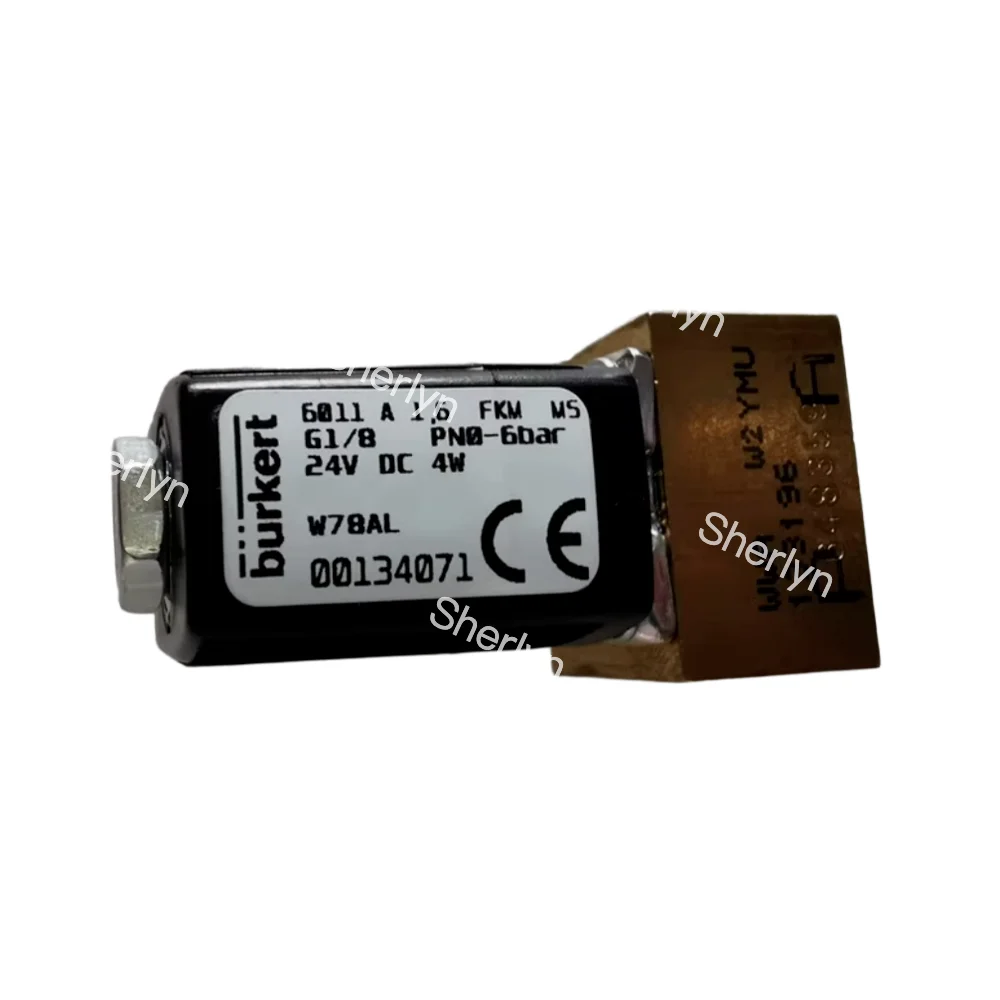 

00134071 Burkert Direct Acting Solenoid Valve 6011A 1.6 FKM G1/8 00134071 24V