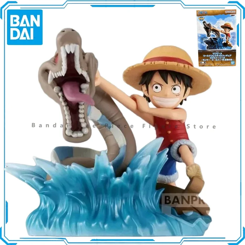 Bandai Banpresto โมเดลลิงหนึ่งชิ้น, ตุ๊กตาลูฟี่แอ็กชันของเล่นสะสมของขวัญงานอดิเรกอะนิเมะ