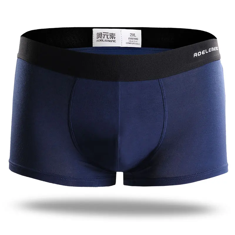 Calzoncillos de hombre 5 uds: Boxers finos y transpirables de primavera/verano, boxers cómodos de tiro medio de color sólido, pantalones juveniles para niños