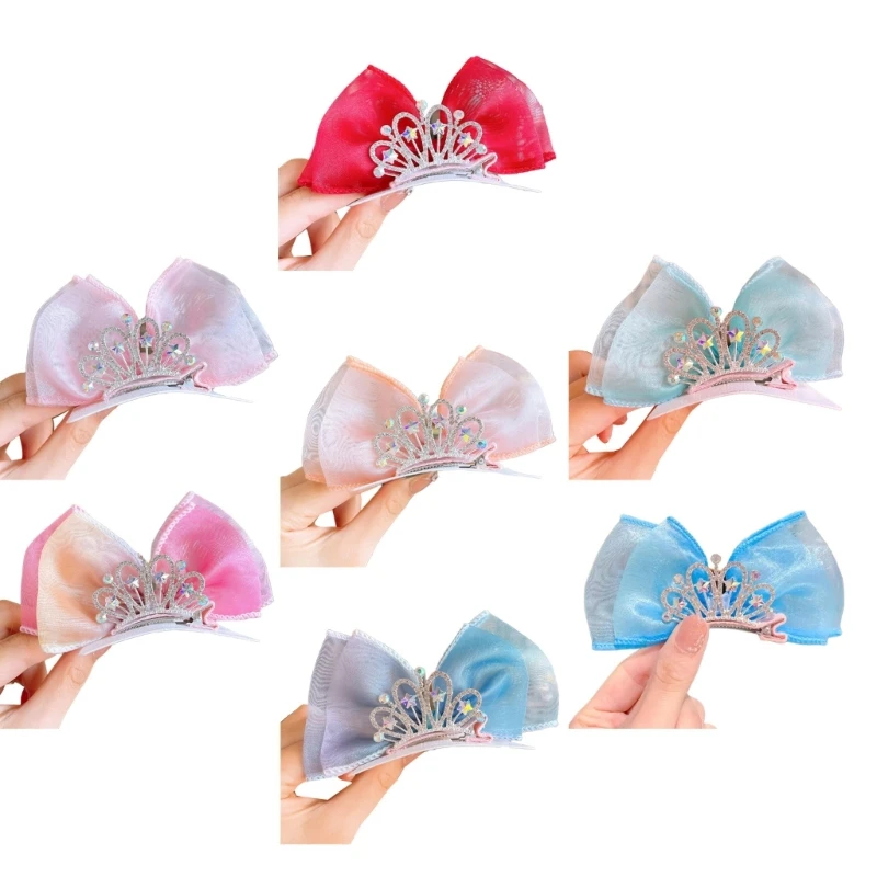 Baby Girls Hair Clips Standing Hair Bows Hairpins Pins Hair Accessory