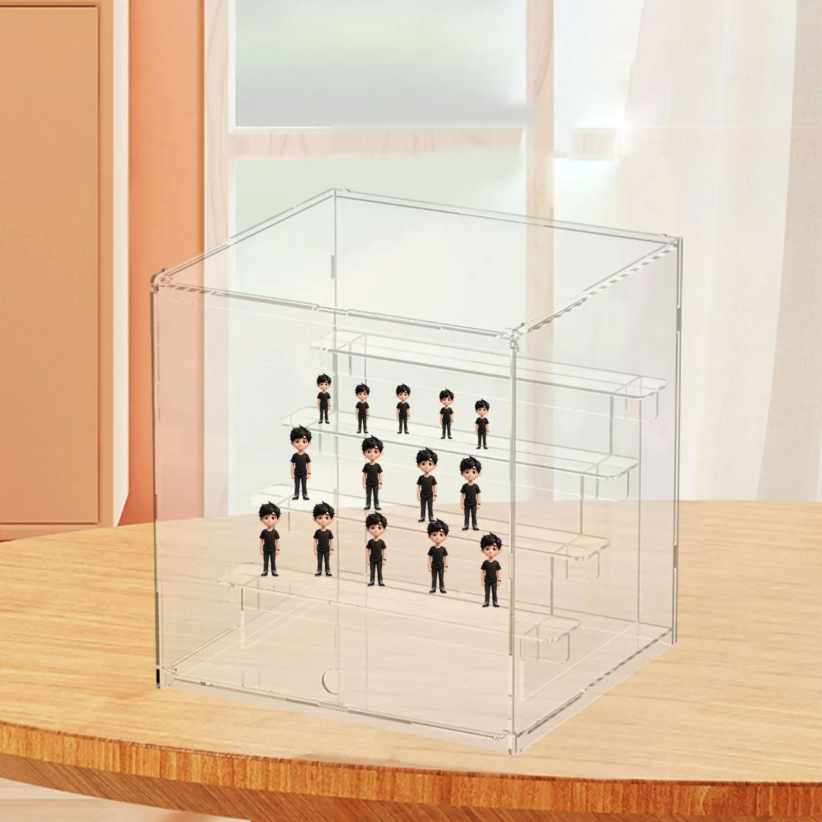 أرقام عرض حقيبة للتخزين المقتنيات صندوق عرض مقياس صندوق عرض السيارة