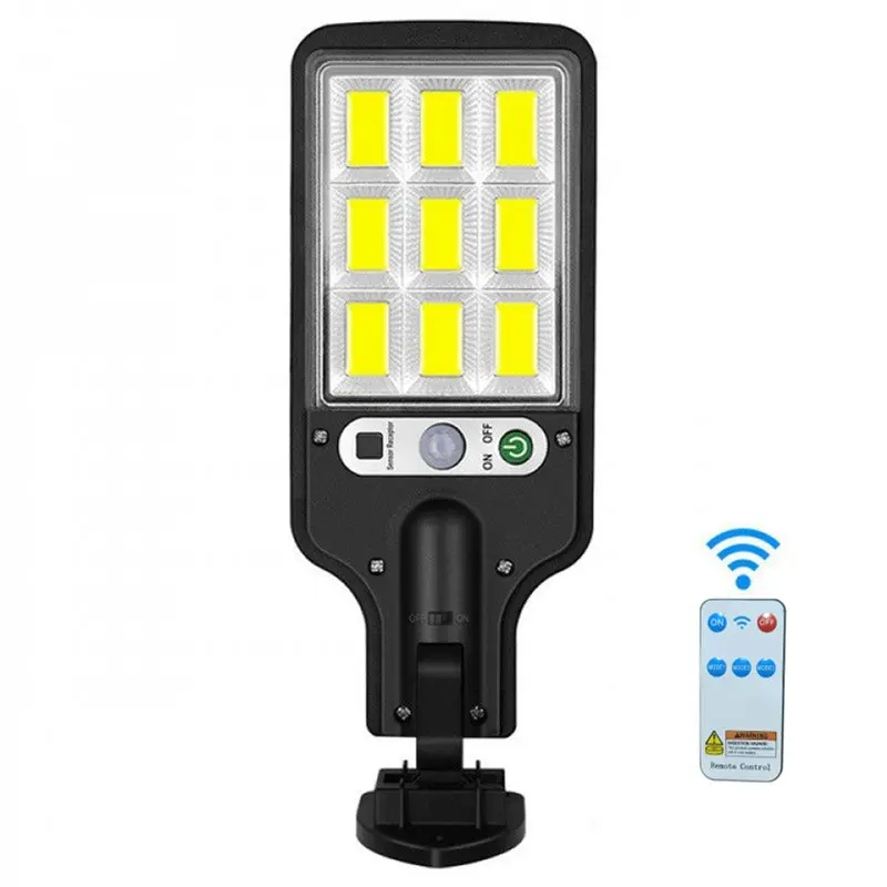 

A76K Outdoor Solar LED Light 108 Leds Waterproof Energy Saving Human Body Infrared Detection For Garden, Yard, Pathway