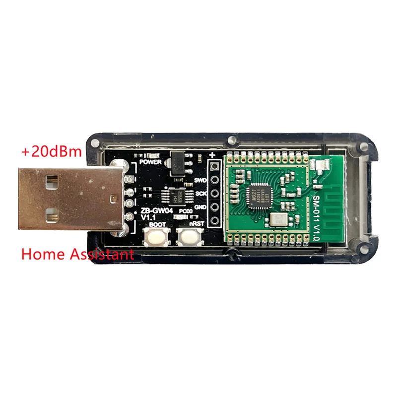 B03B-1 Piece Zigbee 3.0 USB Dongle Zigbee Gateway Analyzer ZHA NCP Home Assistant Openhab