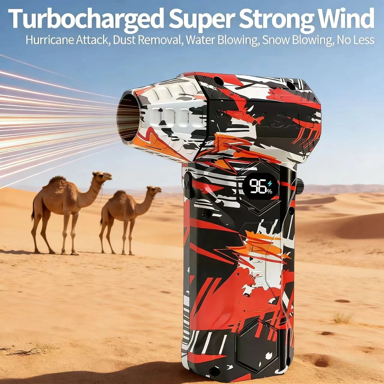 

L11 High-Performance Blower 850,000 rpm 53 m/s wind speed Type-C charging