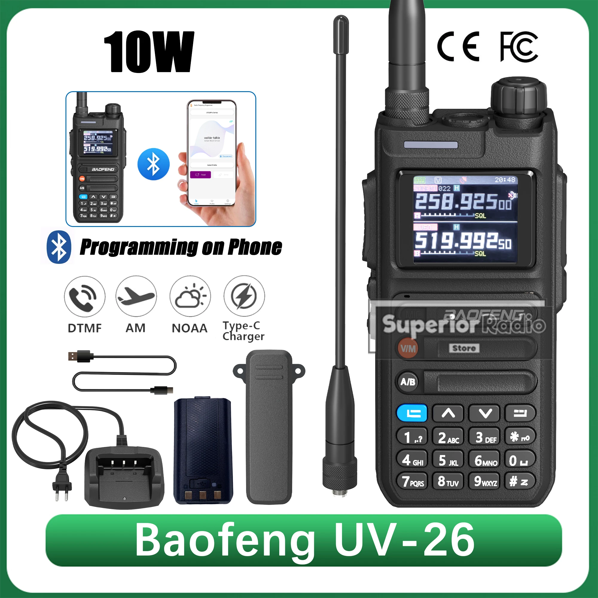 baofeng-uv-26-walke-talkie-high-capacity-two-way-radio-wireless-copy-frequency-bluetooth-program-999-channel-1-10km-noaa-weather