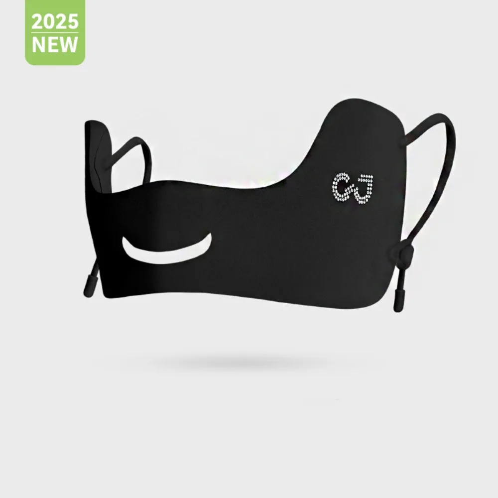 Sunscreen Face Scarf Ice Silk Sunscreen Mask Thin Breathable Summer Face Cover UV Protection Eye Protection Face Gini Mask