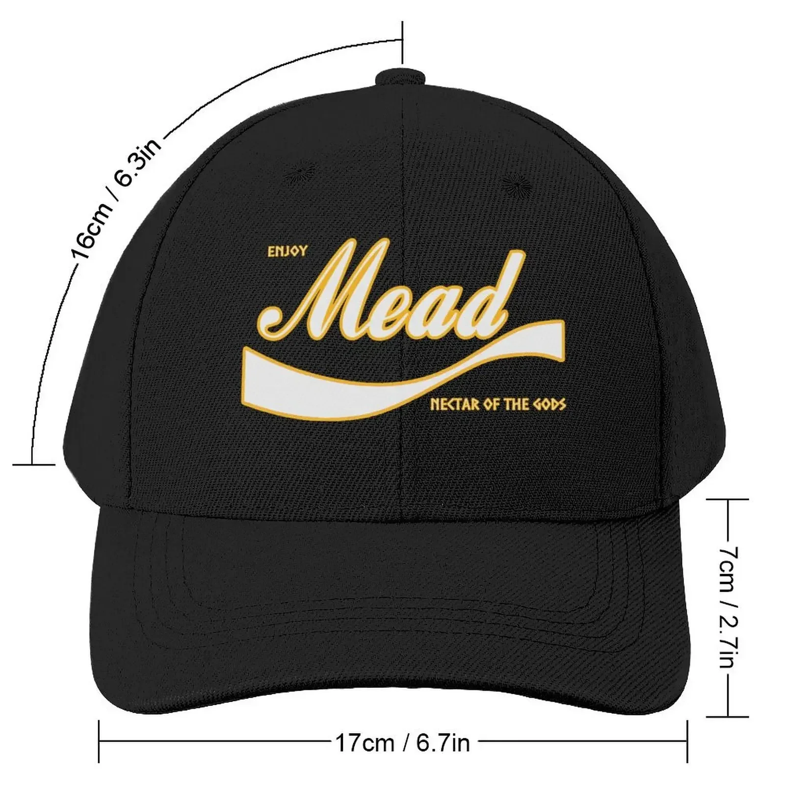 Enjoy Mead - Nectar of the Gods Baseball Cap Dropshipping Hood Women's Beach Outlet 2025 Men's