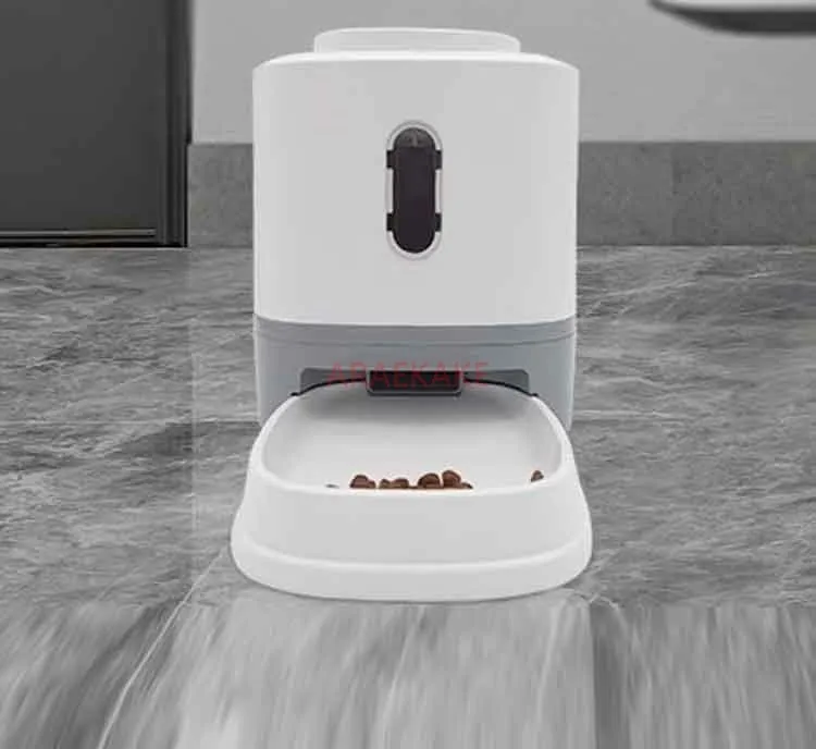 Pet automatic feeder, dog press feeding toy, smart food utensil, slow food dog bowl, complete water basin, large capacity